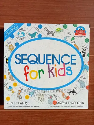 Sequence Game for Kids/ Children - Strategy Building Game