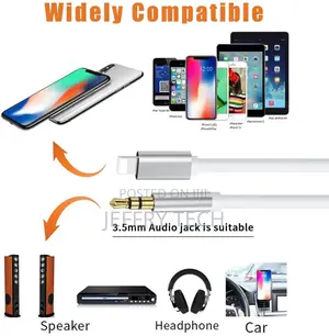 iPhone 7 8 X XR 11 12 13 Pro Max 8 Pin to 3.5mm AUX Audio Ca
