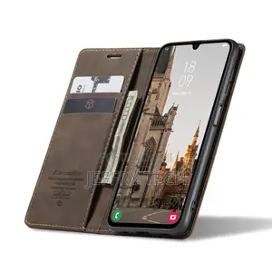 Samsung A73 5G Magnetic Wallet Leather Case Flip Cover