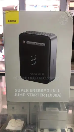 Baseus Super Energy 2-in-1 Jump Starter With Tire Inflator