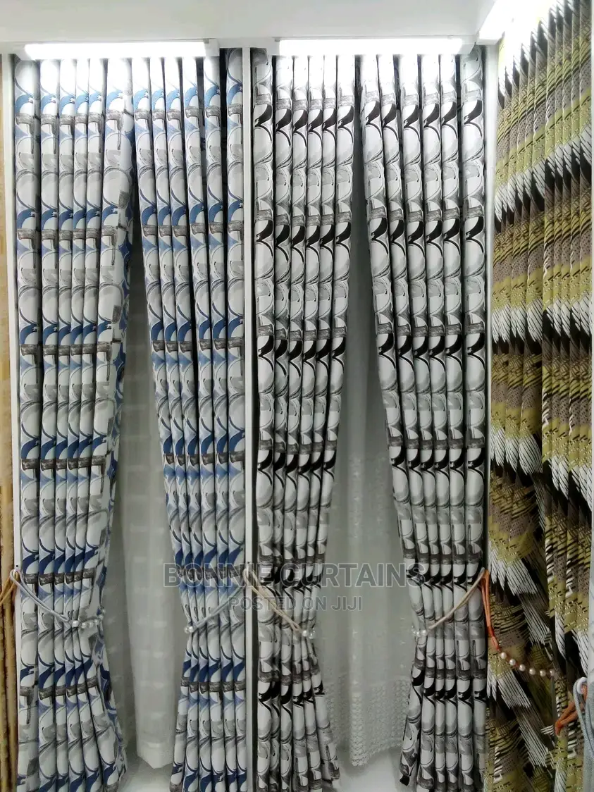 Heavy Curtains and Their Matching Sheers Available