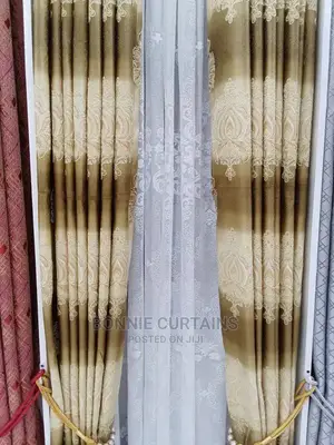 Heavy Curtains and Their Matching Sheers Available