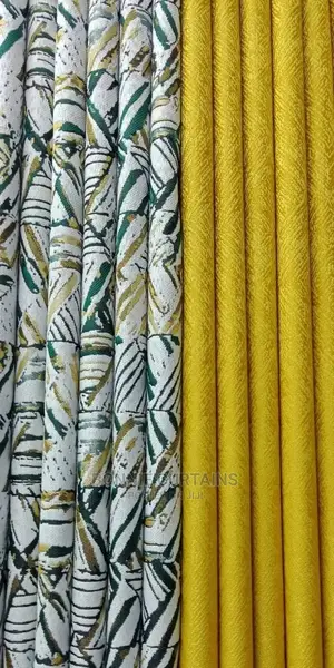 Heavy Curtains and Their Matching Sheers Available