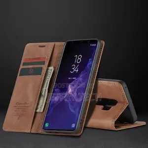 Luxury Leather Wallet Case for Samsung Galaxy S8 Magnetic F