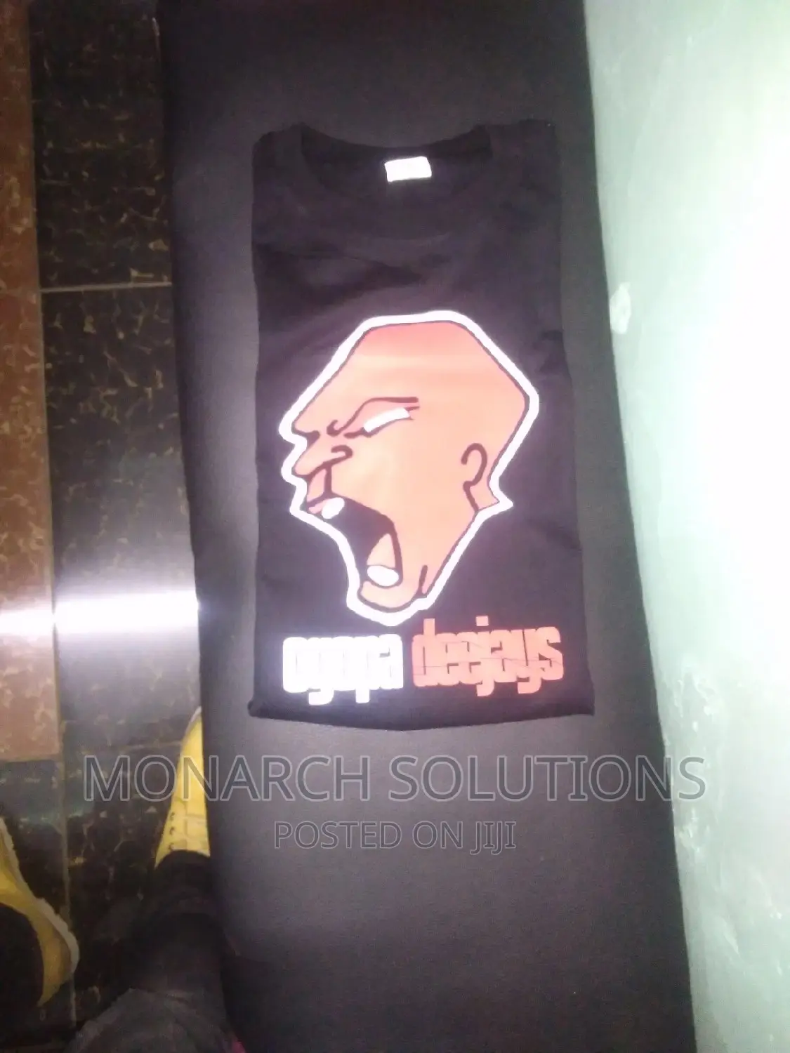 Branding on Tshirt