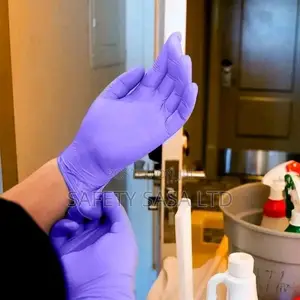 Purple- Blue Nitrile Gloves
