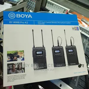 Double Lapel Camera Microphone