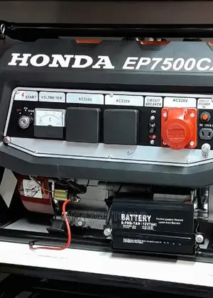 Original Silent Honda 7.5kva Petrol Generator + Key Start