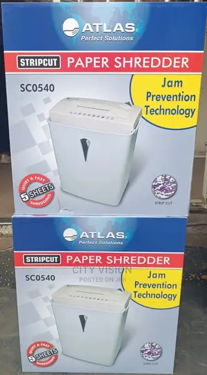 Paper Shredder SC 0540 5 Sheet ! Atlas Sc0540 Shredder 5shee