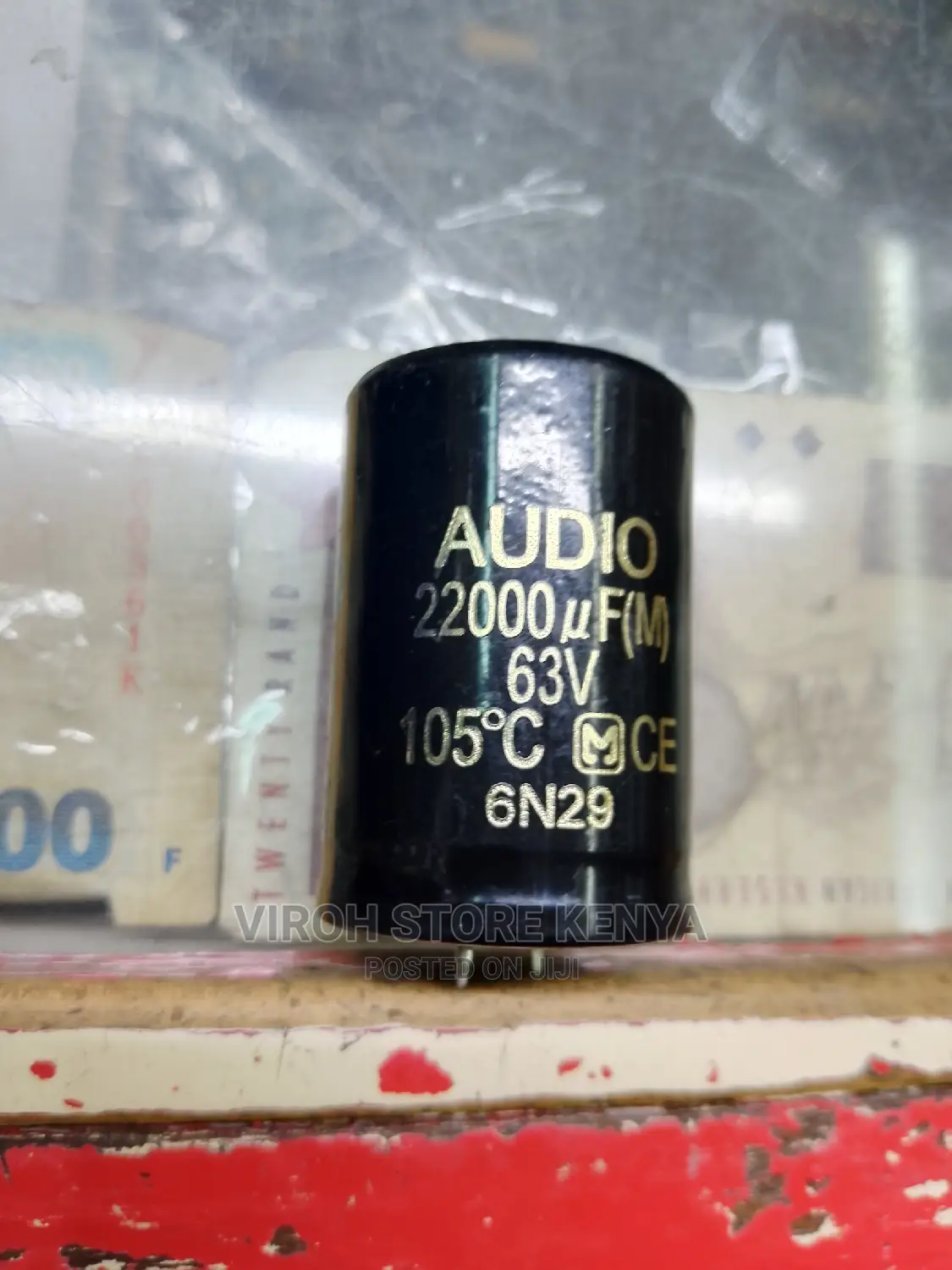 22000uf / (M) 63V Capacitor 105°C