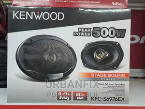 Kenwood 500 Watts Oval Midrange Speakers- A Pair
