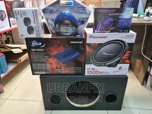 Complete 1500 Watts Bass Car Audio Music System