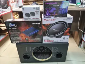 Brand New 1500 Watts Bass Subwoofer Complete Music System
