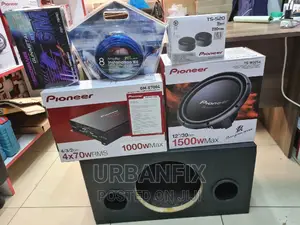 Brand New Pioneer 1500watts Complete Car Audio System