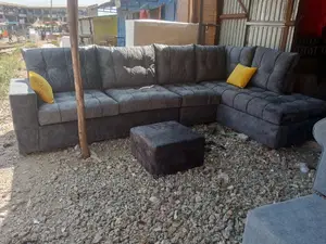 Coner Seat Sofa And A Table
