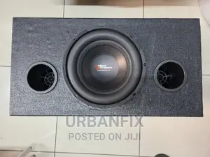 12 Inch Mobile Authority Bass Subwoofer With Cabinet