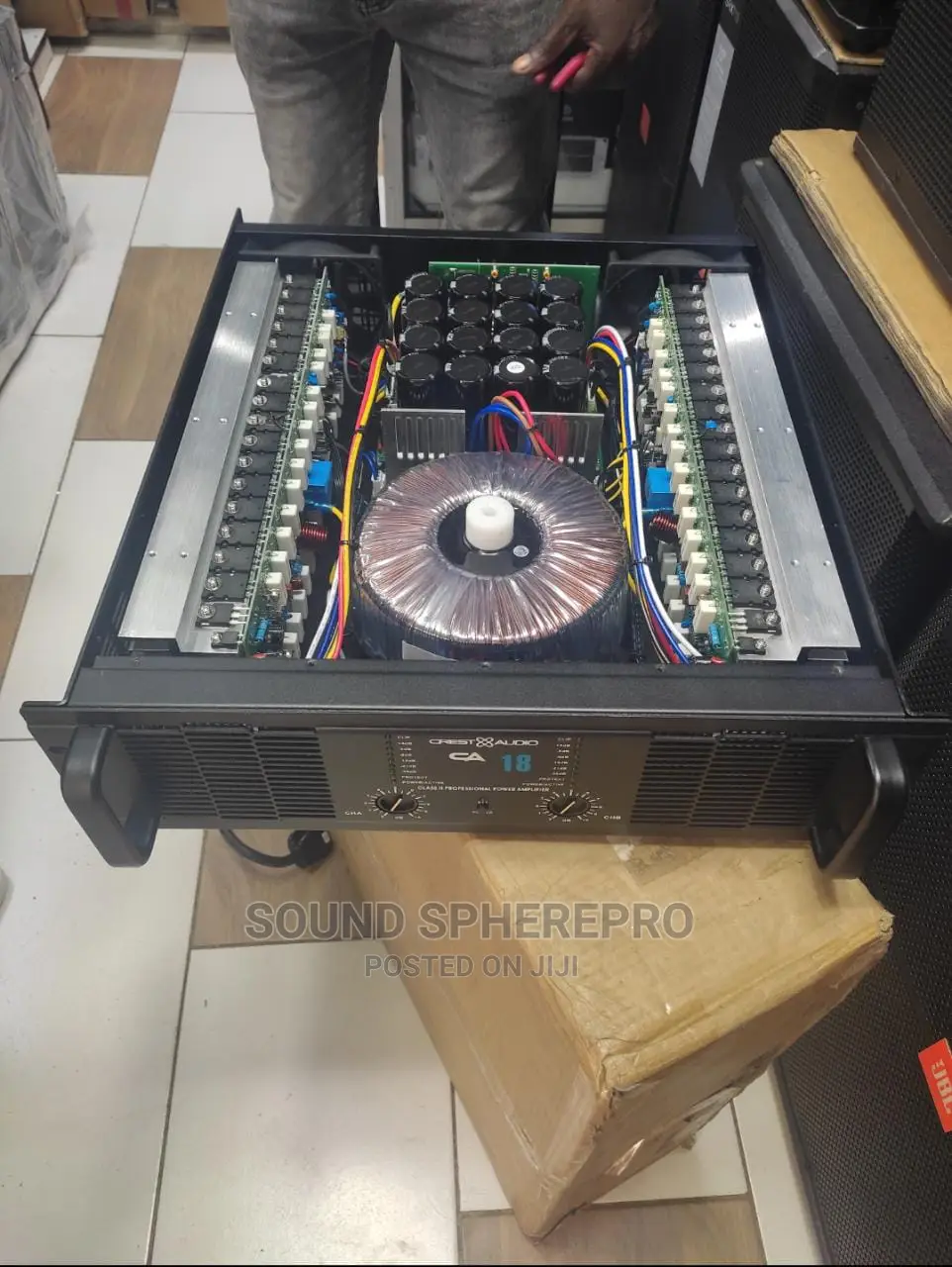 Crest Audio 18 Long Press Amplifier