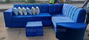 6 Seater Back Permanet Blue