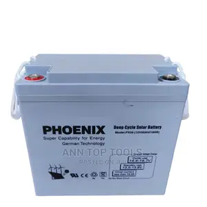 Phoenix 12v50ah Deep Cycle Solar Battery