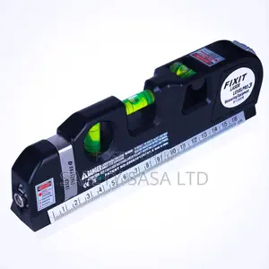 Combine Spirit Level + Laser Ruler + Tape Measure + Ruler