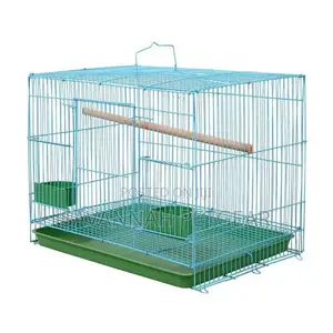 Wire Rectangular Small Cage for Small Birds and Canaries