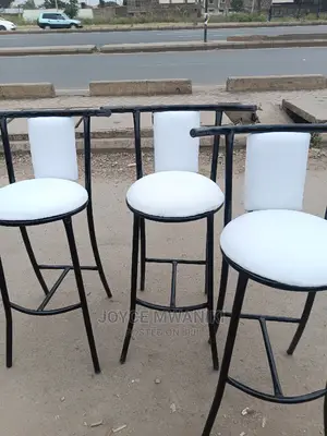 Restaurant High Stools, White in Colour