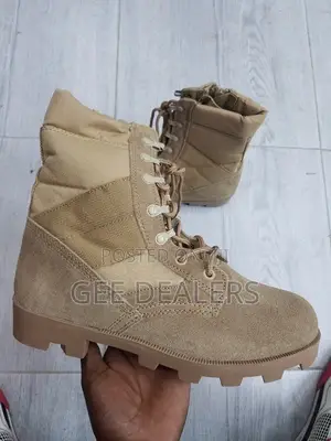Brown Siwar Tactical Military Boots