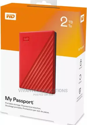 WD External HDD My Passport 2TB