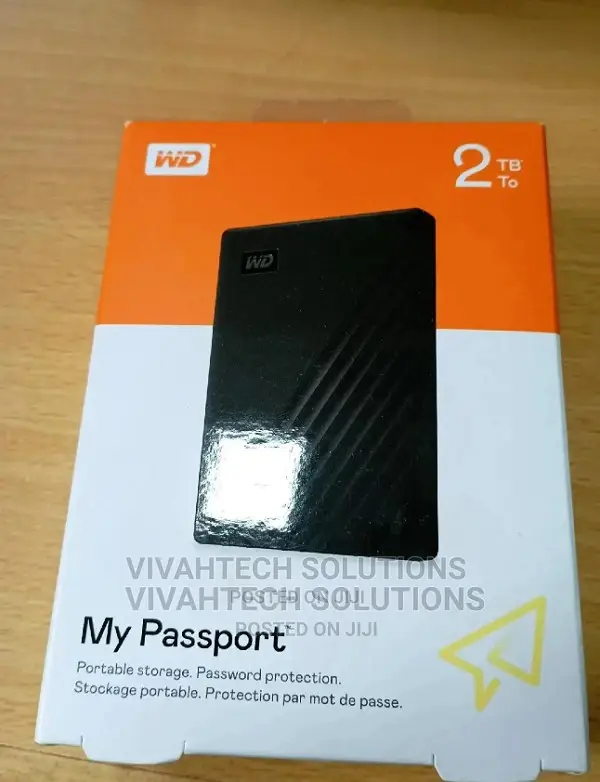 WD 2TB My Passport Black Ext HDD
