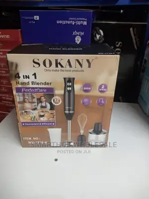 Sokany 4in1 Hand Blender Wk-1710-4