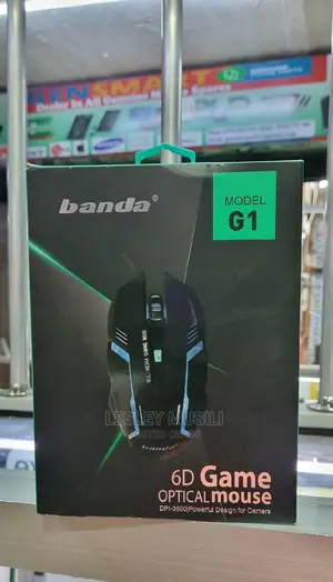 Banda G1 Gaming Mouse 6 Buttons 6D Optical USB Mouse