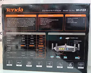 Tenda Dual-Band Wi-Fi 6 Router
