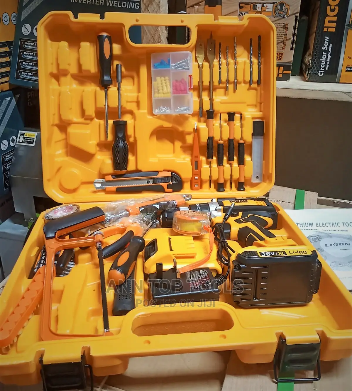 DEWALT 36 v Cordless Drill Set