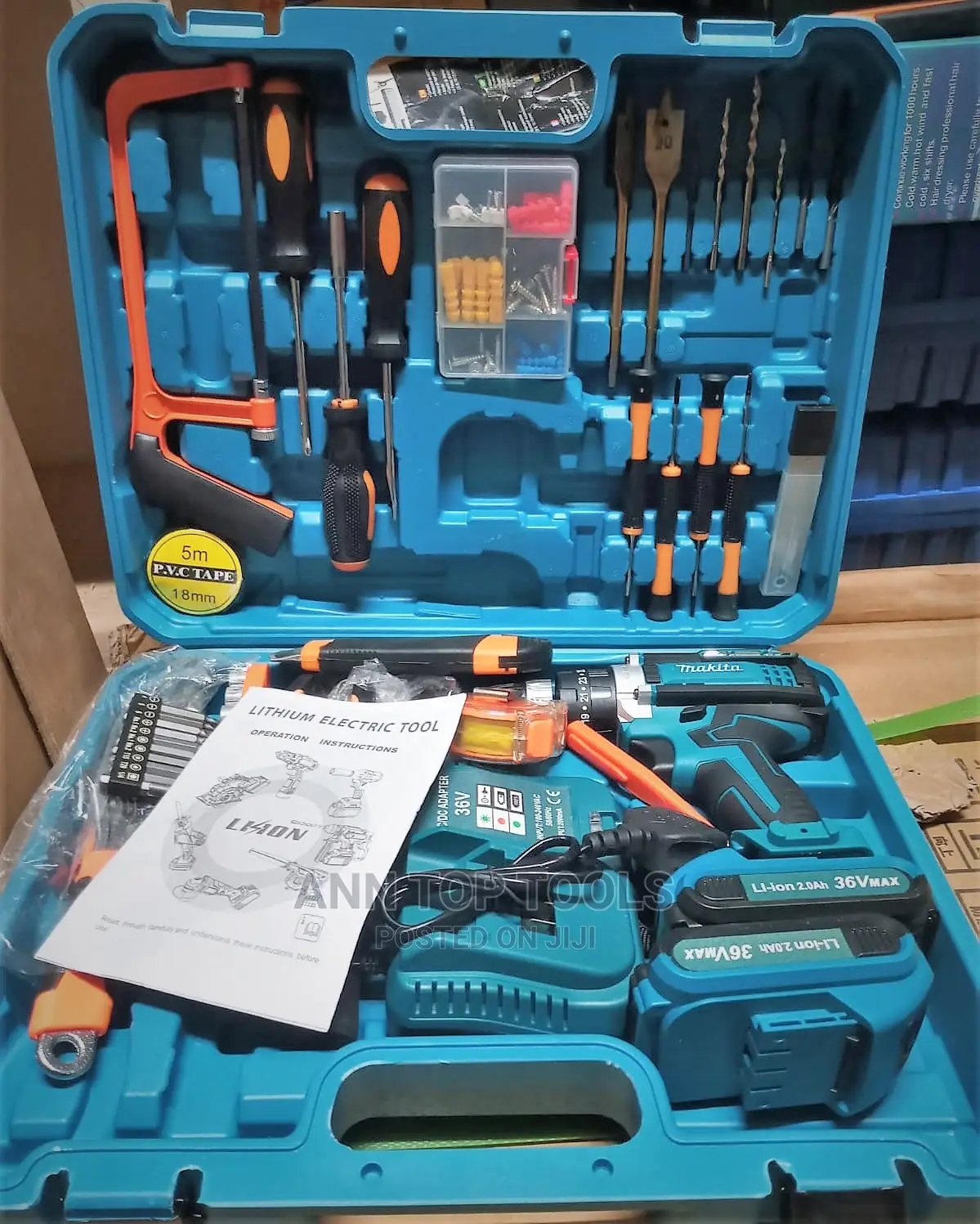 Makita 36v Cordless Drill Set