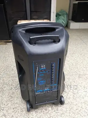 Borl Powered Speaker 15 Inch With Bluetooth