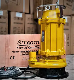 Stream 3hp 38mtr Head Submersible Pump