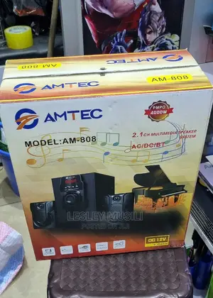 Amtec AM-808 Sub-Woofer System 2.1CH BT/FM