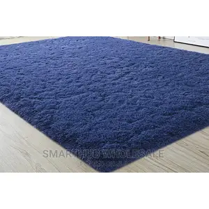 Fluffy Carpet Blue 5*8