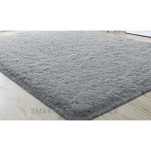 Carpet Grey Fluffy Carpet