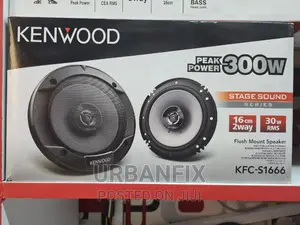 Kenwood 300 Watts 6 Inch Powerful Midrange Speakers