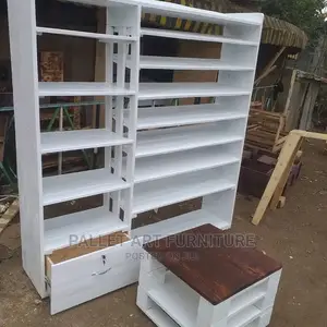 White Pallet Wardrobe