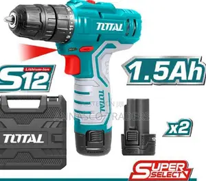 TOTAL TDLI12325 Lithium-Ion Cordless Drill 12V