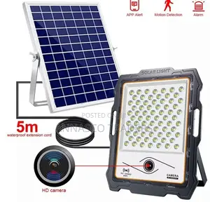 Solar Light 100W Solar Floodlight CCTV Security Camera (Wifi
