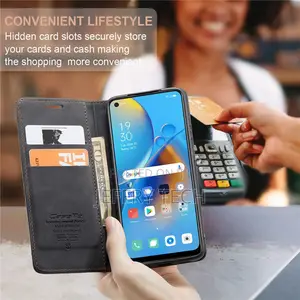 OPPO Reno 8 5G Wallet Case Shockproof Leather Flip Cover
