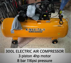 Kmax Italy 300ltrs 4hp Motor Electric Air Compressor