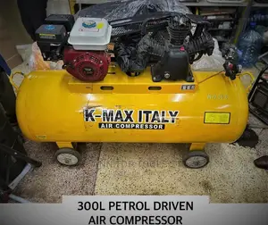 Kmax Italy 300ltrs 7.5hp Engine Petrol Driven Air Compressor