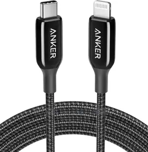 Anker Powerline+ II With Lightning Connector 3ft B2B -Black