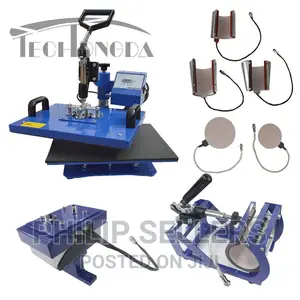 8in1 Heat Press Machine Swing Away Sublimation T-Shirt /Mug/