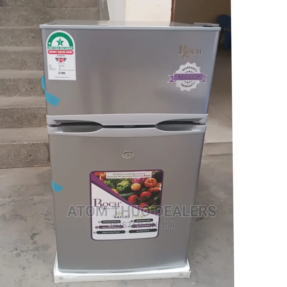 Roch RFR-110D-B Double Door Refrigerator 