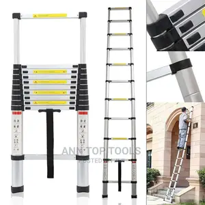 4.1m 13.5ft Telescopic Ladder, Heavy Duty